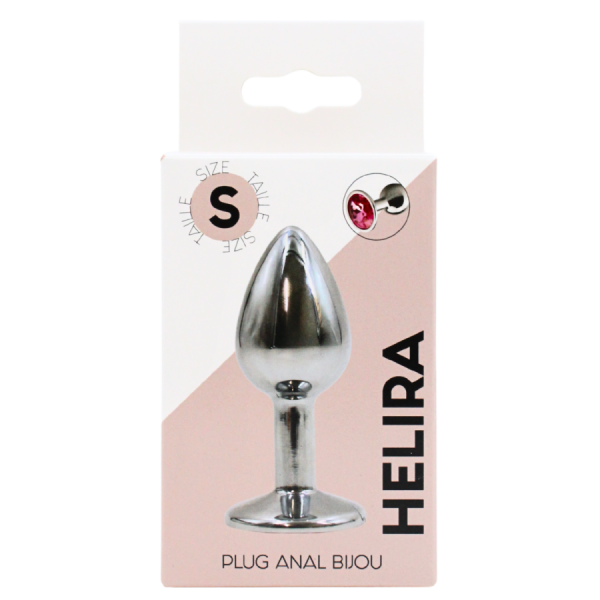 Plug bijou en aluminium bijou rose Small HELIRA
